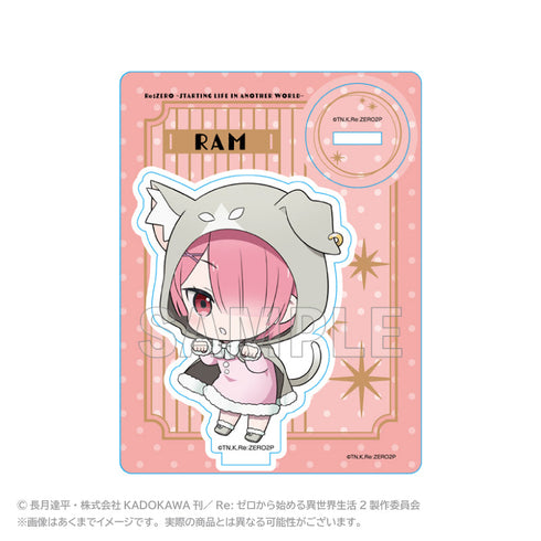 『Re:ゼロから始める異世界生活』アクリルスタンド(パックフード付きマントVer.) ラム【202506再販】
